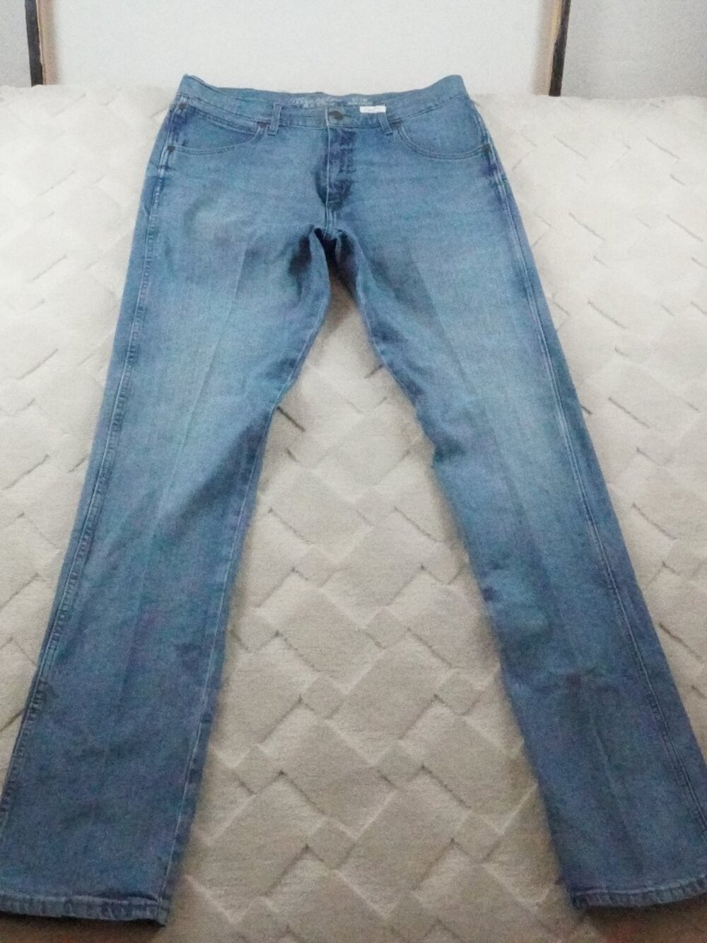 Wrangler Retro Slim Straight Leg Jean Mens 34x36 (starched)Western Rodeo Cowboy